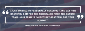 Operation healing forces testimonial