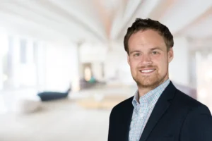 image of a smiling man in an office